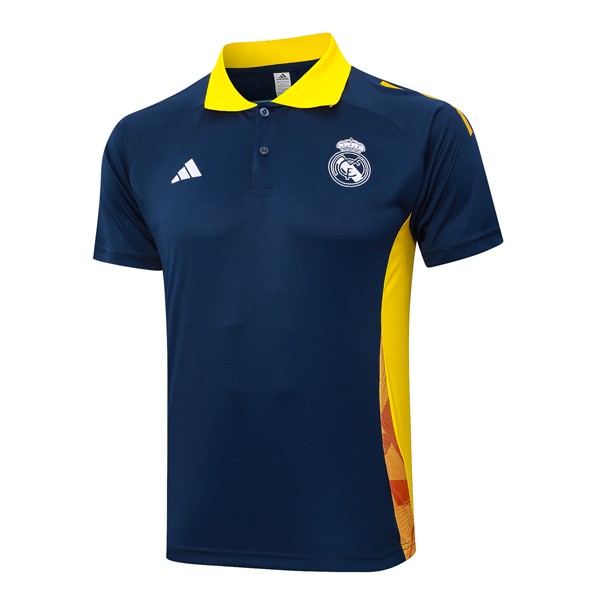 Polo Real Madrid 2024-2025 Azul Amarillo 2